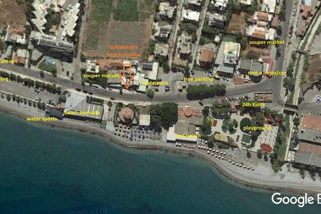 Sunwaves Beach Studio II Ialisos Exterior foto